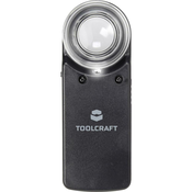 TOOLCRAFT LED lupa 15x povečava TOOLCRAFT 1303080 15 x 27 mm