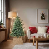 Ogrlica za božicno drvce Smeda 70 x 70 x 28 cm Zumbul