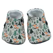 Snugi copat CK2606 Fox in the forest barefoot U grey 20