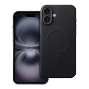 SILIKONSKI OVITEK MagSafe za iPhone 16 Plus, črne barve