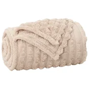 Pokrivaci za bacanje 6 pcs Bež 150 x 130 cm Runo