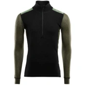 Aclima WoolNet Hybrid MockNeck moška volnena majica