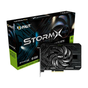 Palit NE64060019P1-1070F, GeForce RTX 4060, 8 GB, GDDR6, 128 bit, 7680 x 4320 pikseli, PCI Express x16 4.0