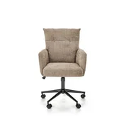 Halmar Pisarniški stol FLORES swivel, light brown (1p=1szt)