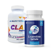 Sagorijevanje masnoća: L-karnitin + CLA Forte, komplet