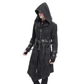 Moški plašč DEVIL FASHION - Black Gothic Punk - CT251
