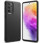 RINGKE Odporen in upogljiv etui za Galaxy A73 Onyx črn