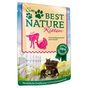 Best Nature Kitten 16 x 85 g - puran in teletina