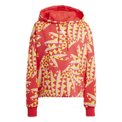 Adidas FARM HOODIE, ženski pulover, crvena IQ4491