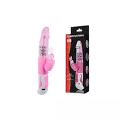 Baile silikonski vibrator sa rotacijom i vibracijom, D0934