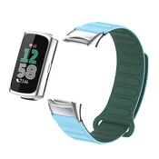 INF Eleganten magnetni silikonski pašček za Fitbit Charge 6 Blue, (22131761)