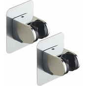 Generic 2Pcs Držalo za ročno prho, lepilo brez vrtanja, nastavljivo držalo za prho, nepremočljivo (slog 1), (21131526)