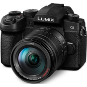 Kamera bez ogledala Panasonic - Lumix DC-G90, 14-140mm, Black