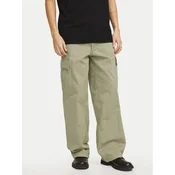Jack & Jones Hlače iz tkanine Bill 12269379 Bež Wide Leg