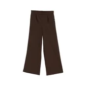 WE Fashion Hlače Meisjes temno rjava