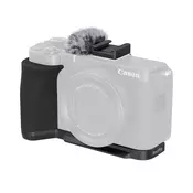 SmallRig L-Shaped Mount Plate with Handle for Canon PowerShot V1 (Black) 5808