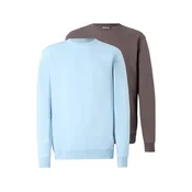 Only & Sons Majica ONSCERES svetlo modra/temno rjava