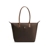 TOMMY HILFIGER Nakupovalna torba POPETTE čokolada/pueblo