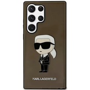 Karl Lagerfeld Samsung Galaxy S23 Ultra black hardcase Ikonik Karl Lagerfeld (KLHCS23LHNIKTCK)