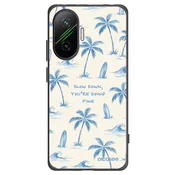 Silikonski črni ovitek za Xiaomi Poco F7 5G - Slow Tide