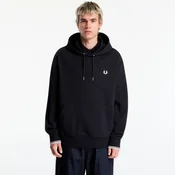 Mikina FRED PERRY Tipped Hooded Sweatshirt Black XL