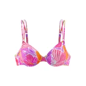 SUNSEEKER Bikini zgornji del svetlo modra/lila/oranžna/roza