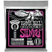 Ernie Ball 3123 Coated Slinky Strune za električno kitaro (Kot novo)