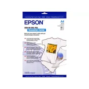 Epson papir za prenos z likanjem 124 g/m2 - A4 - 10 listov