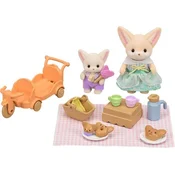 Sylvanian Families Komplet figuric sestre in dojenčka lisice fenek iz serije Epoch Sunny Picnic (5054131056981)
