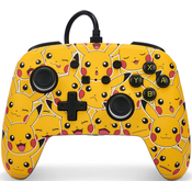 Kontroler PowerA - Enhanced, žicani, za Nintendo Switch, Pikachu Moods