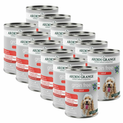 ARDEN GRANGE Grain Free Adult Dog Lamb & Superfoods 12 x 395 g