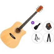 Pasadena PDC-10 Premium SET Natural Akusticna gitara