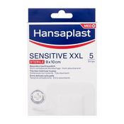Hansaplast Sensitive XXL Sterile Plaster obliž 5 kos