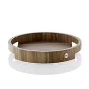 ADHOC Pladenj Aura 30xh4,3cm/okrogel/les, (5000267782)