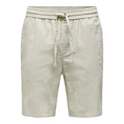 Only & Sons Kratke hlače iz tkanine 22024967 Siva Loose Fit