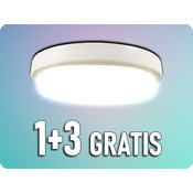 LED kupatilsko plafonsko svetlo LED/18W/230V 6500K IP54 precnik 19,5 cm