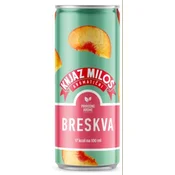 VODA GAZIRANA KNJAZ MILOŠ BRESKVA 0.33L