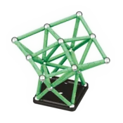 Geomag Geomag Glow magnetni gradbeni set, 93 delov