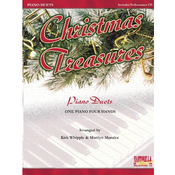 CHRISTMAS TREASURES piano DUETS 4HANDS +CD