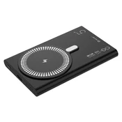slomart Power bank TRACER AirMag2, 5000mAh, PD 20W, MagSafe, rumen