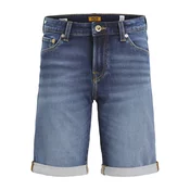 JACK & JONES JUNIOR Teksas bermude za decake 12273529, Plave