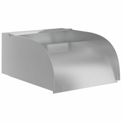 Vodopad s LED svjetlima 30 x 34 x 14 cm nehrdajuci celik 304