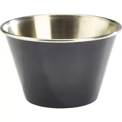 GENWARE Skledica iz nerjavečega jekla, 52 mm, o: 85 mm, črna