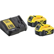 DeWalt set punjaca DCB115P2 i baterija 2 x 18 V 5 Ah Plus