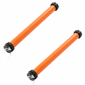 vidaXL Cevni motorji 2 kosa 50 Nm