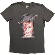 David Bowie Aladdin Sane Charcoal Grey S Majica