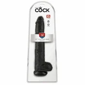 KING COCK 14” With Balls