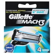 Gillette Mach3 - Replacement heads - 4 heads