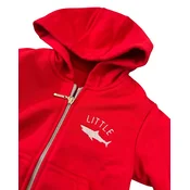 Divars Komplet trenerka za bebe Little shrark, Crveno-sivi