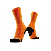X-BIONIC Run Perform Crew nogavice, flame orange (EU 42-44)